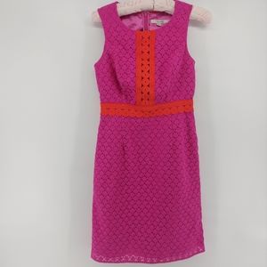 Boden Dresses Boden Lydia Lace Crochet Dress Pink Size 4